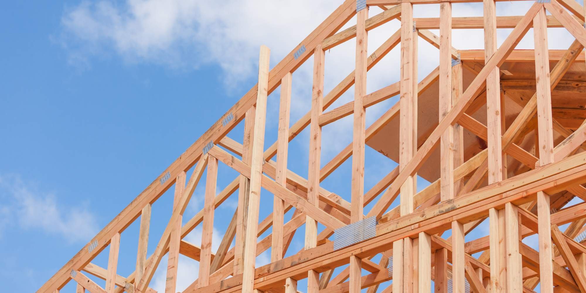 Building the framework to a custom home in Middle Tennessee by Doxa Custom Homes