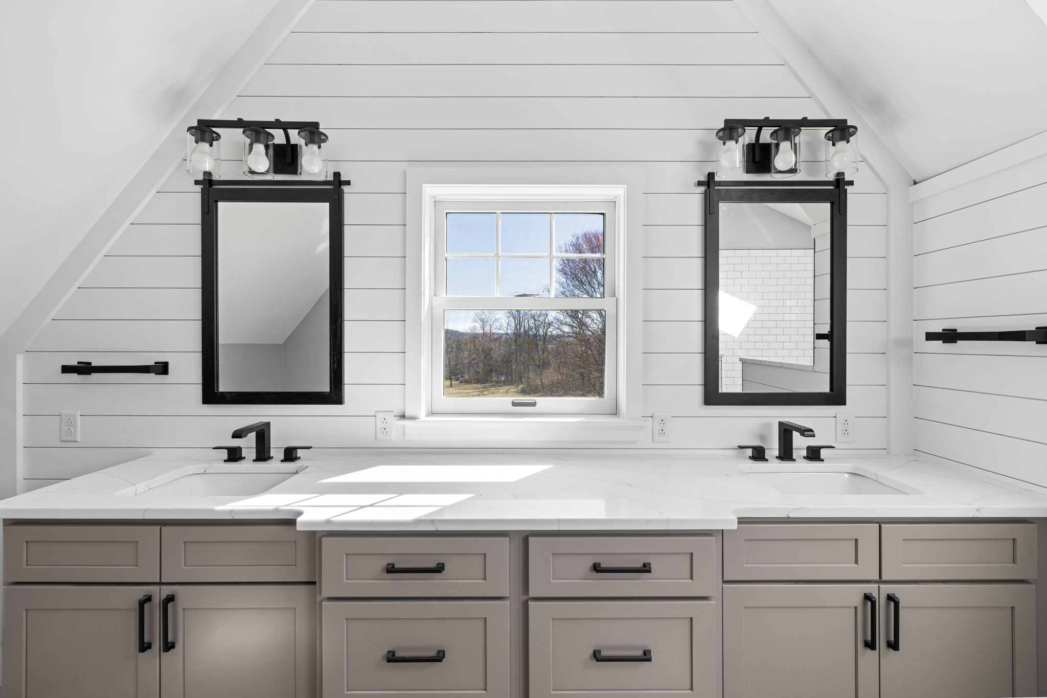 Luxury Bathroom Cookeville TN Shiplap Farmhouse Style