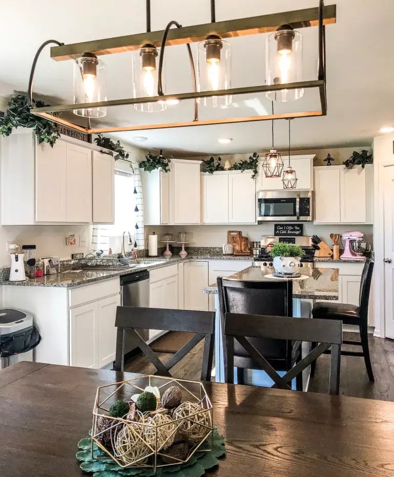 Farmhouse Kitchen Island Light Middle TN