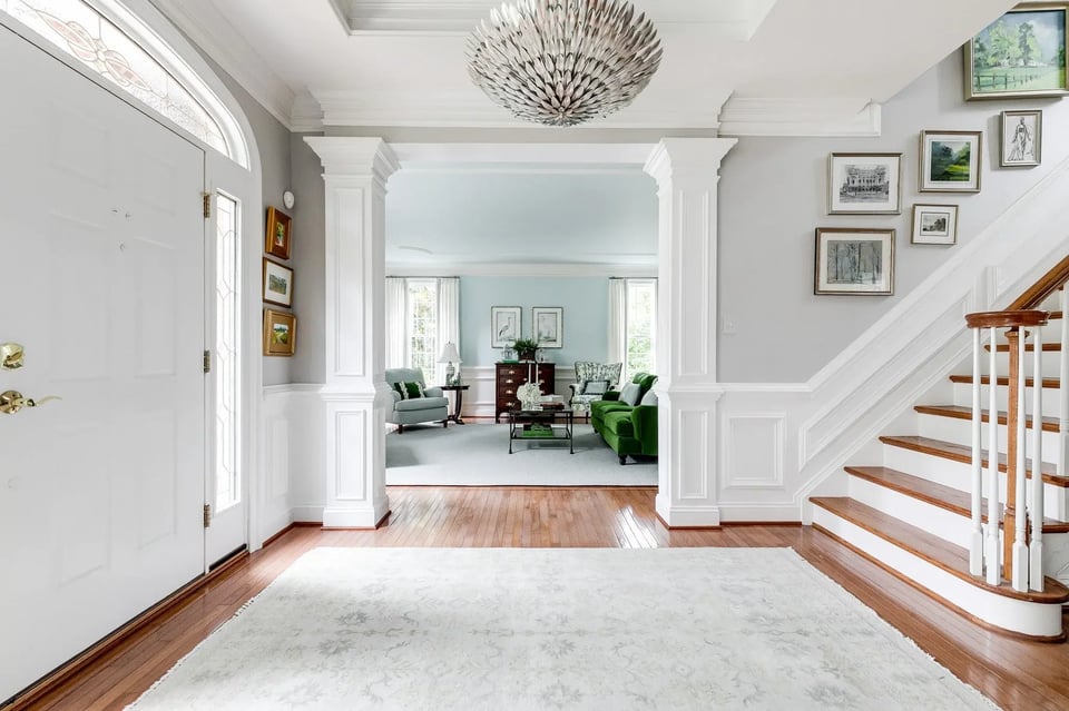 traditional-interior-design custom home