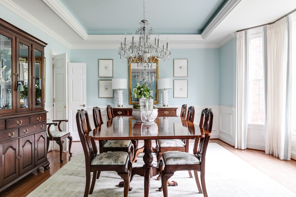 traditional-interior-design dining room
