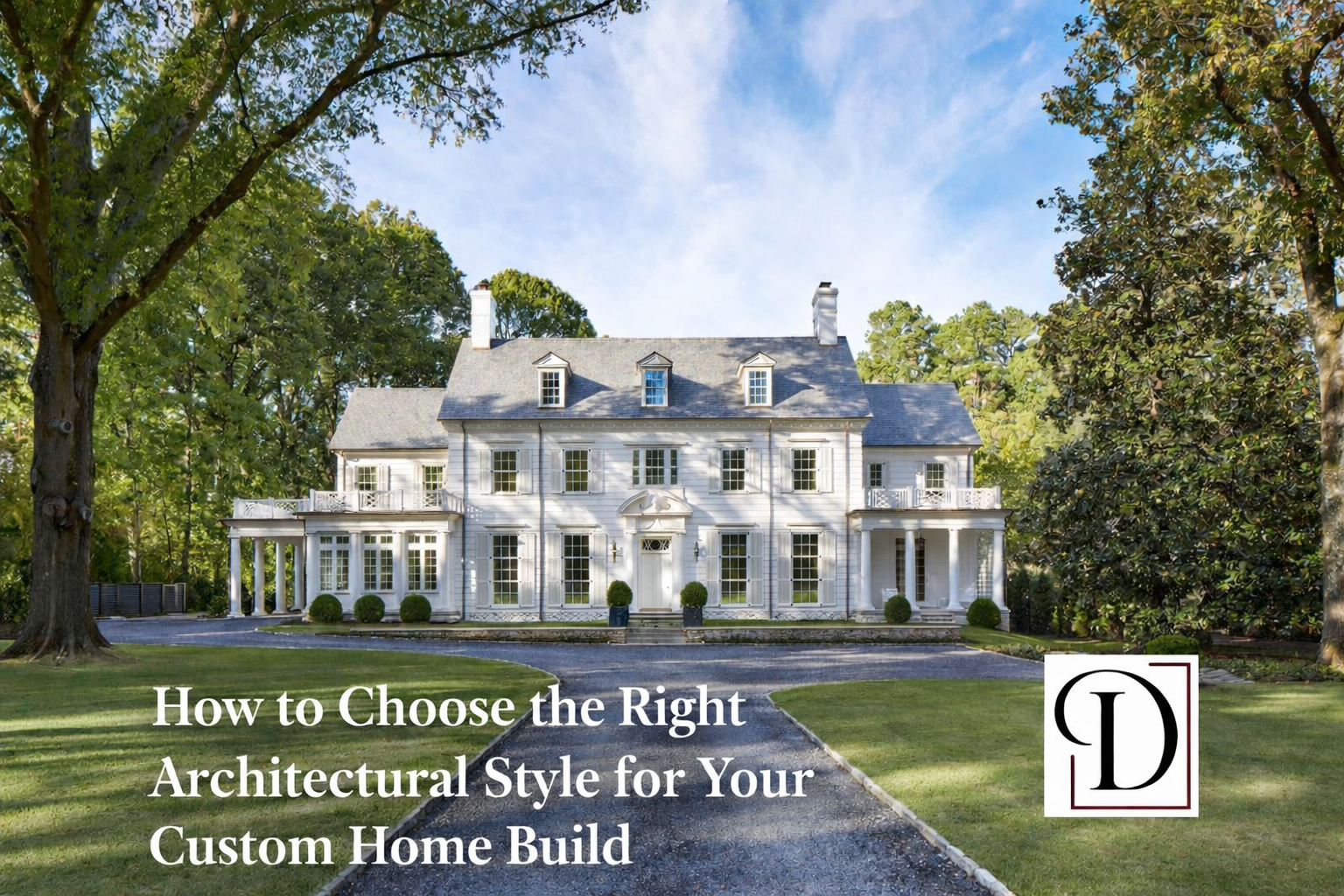 How to Choose the Right Architectural Style for Your Custom Home Build