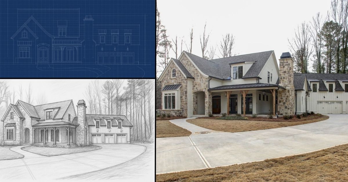 Plans and Designs for a custom home by Doxa Custom Homes in Middle Tennessee